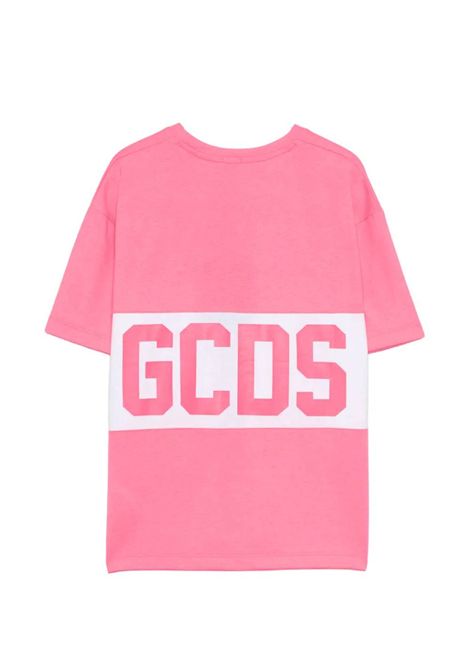 T-shirt con stampa logo GCDS KIDS | Z0UJQC585J105566A